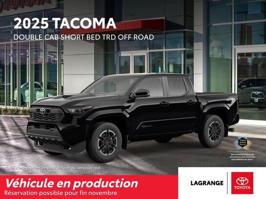 2025 Toyota Tacoma 2025 Black